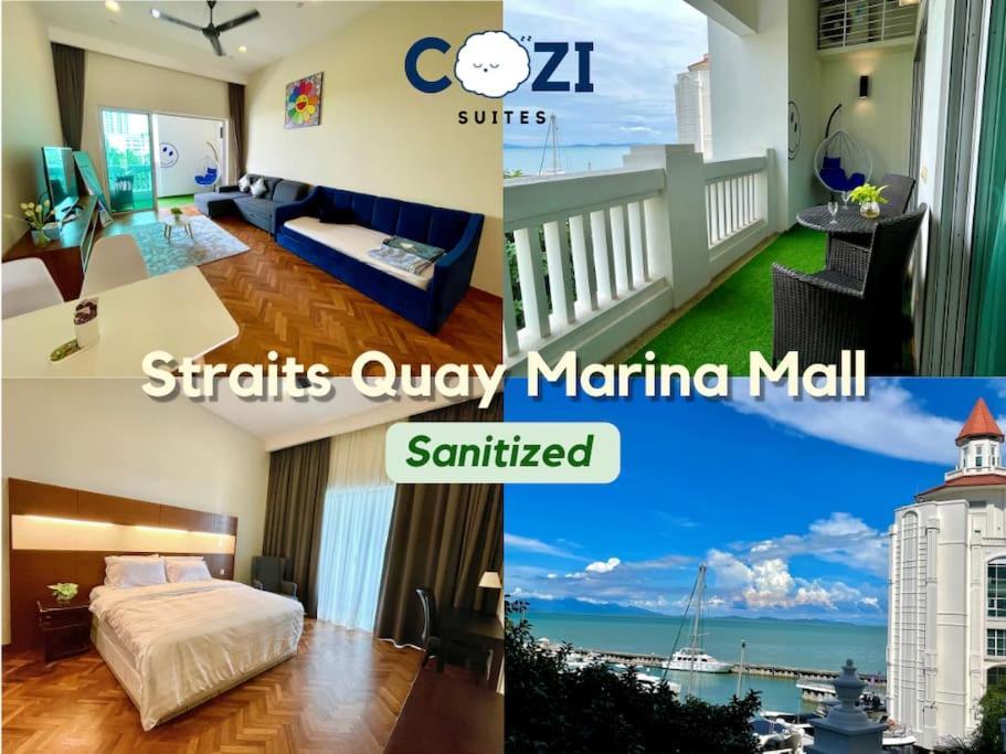 Instagramable Luxury Suites For Couples Or Families • Straits Quay Penang • Sea View Balcony • Private Bathtub Bagan Jermal Extérieur photo